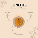 Natuur Solid Perfume: Sandalwood & Vanilla (15g) - Soothing